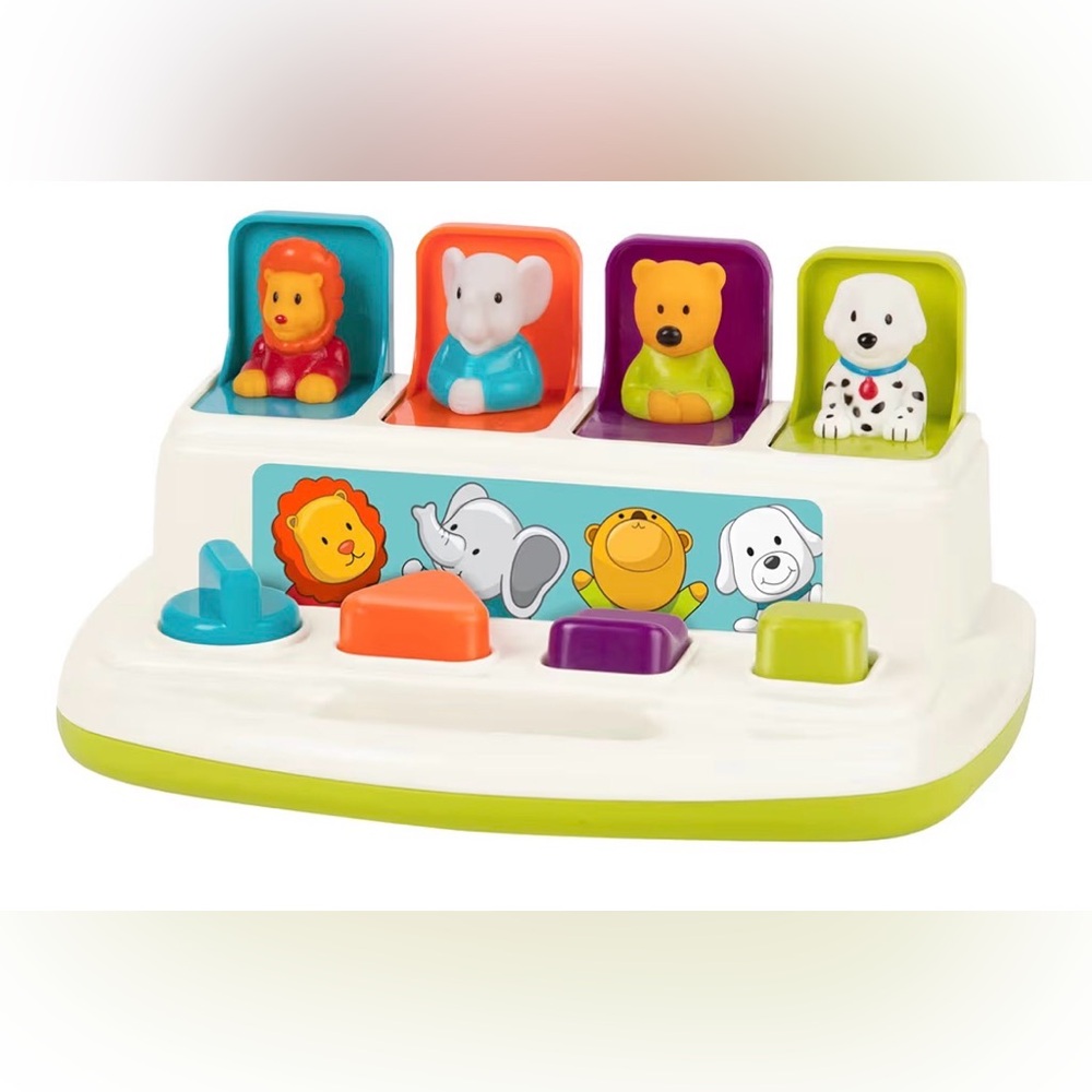 Interactive Animal Pop-Up Toy